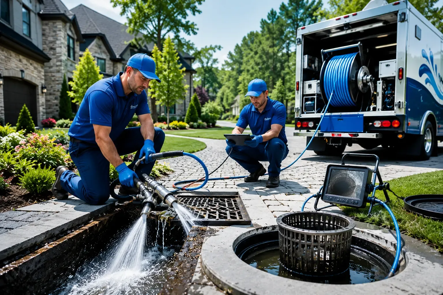 Local outdoor drain cleaning professionals in Tupelo, OK
